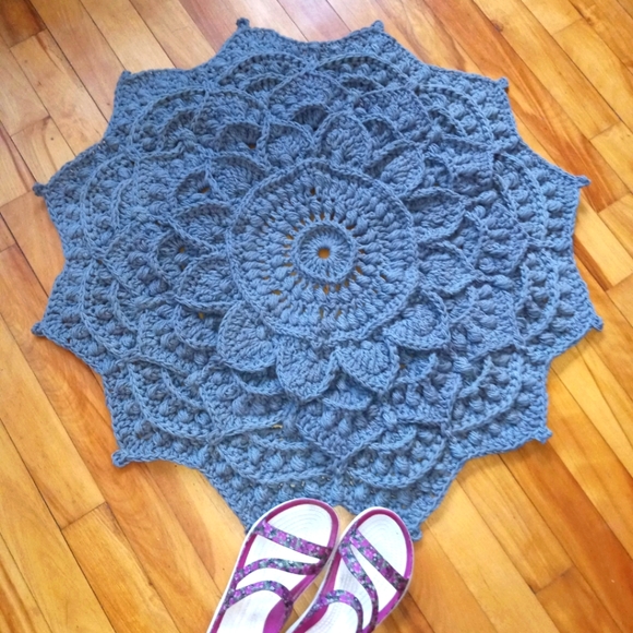 Other - Hand made crochet rugs